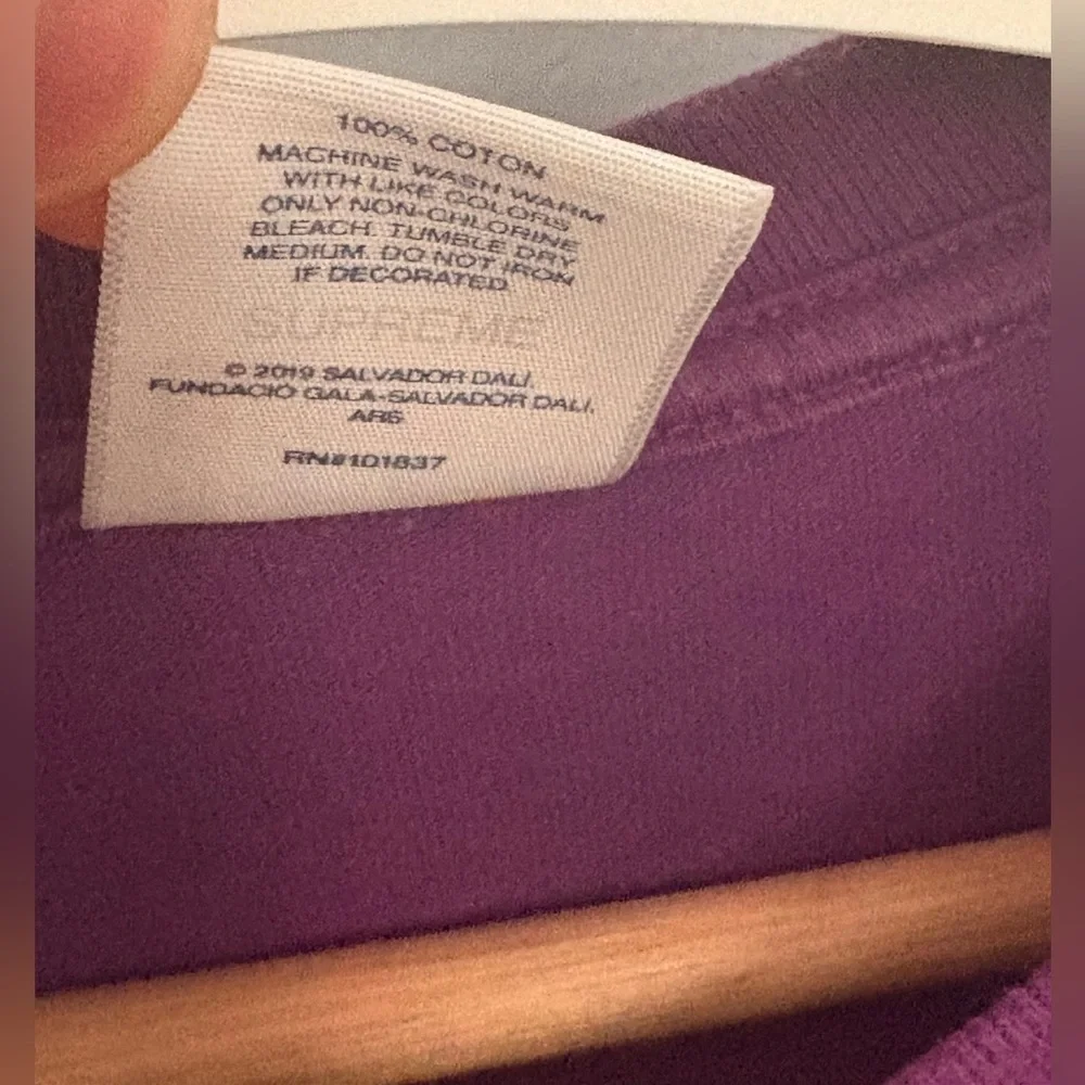 SUPREME SALVADOR DALI The Persistence of Memory TSHIRT M USA Art Streetwear SS19 - Picture 4 of 8